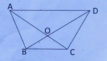 Figure for question 11 showing parallel lines and triangles
